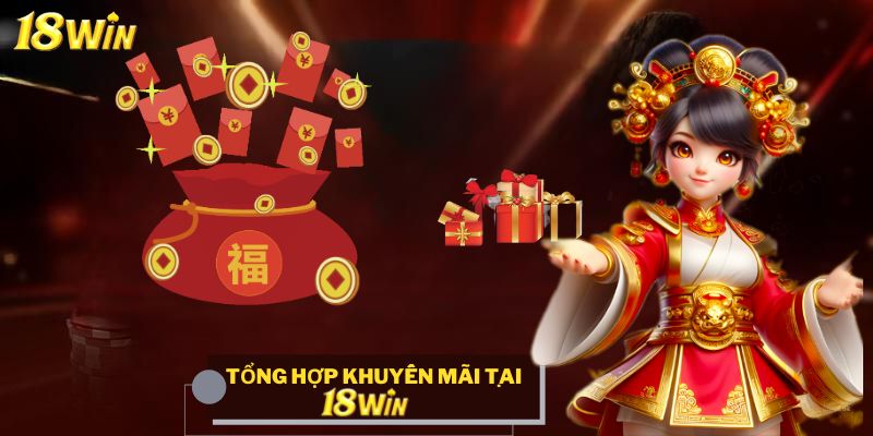 Tổng hợp tất cả các kkhuyến mãi có tại 18win